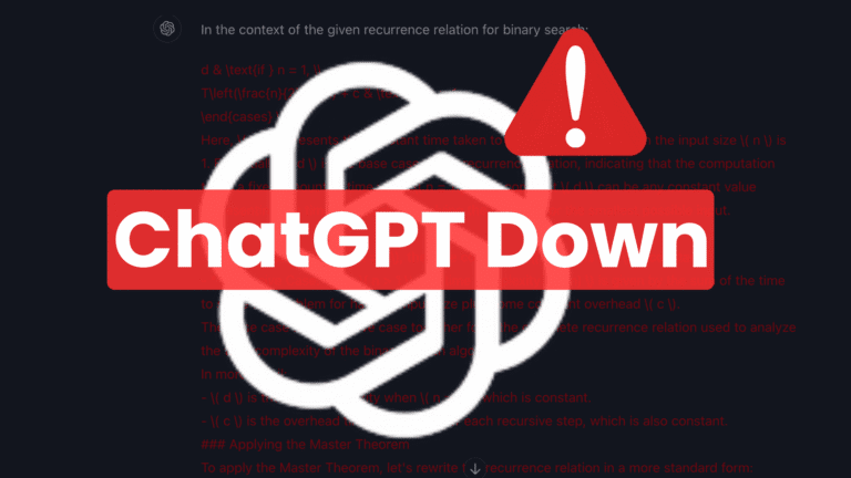 Is ChatGPT Down