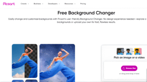 Edit Photo Background in picsart