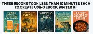eBook Writer AI